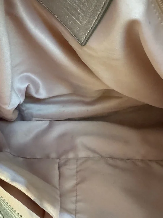 Coach Gallery Optic Silver Signature Jacquard Tote Project Bag - Picture 10 of 11